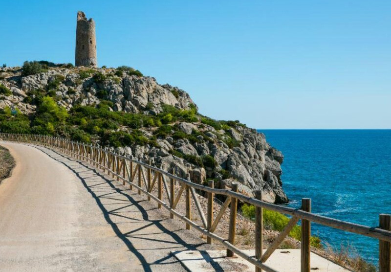 Oropesa hiking of Mar Castellón senderismo oropesa del mar castellón
